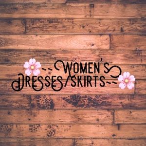 Womens dresses & skirts